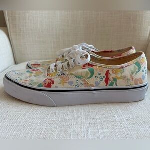 Vans x Disney The Little Mermaid Ariel Sneakers 2015 Limited Release Size 9